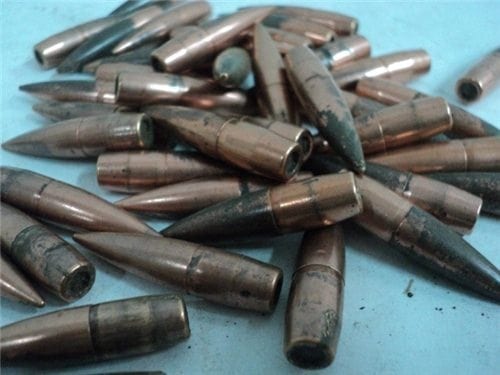 8MM Mauser 178 Grain Boat tail AP steel core projectiles, 100 projectile pack.