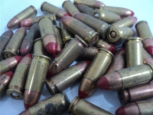 9MM Red tracer ammo 50 round bag..