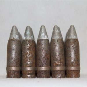 20mm Vulcan TPT projectile, without tracer, washed, grade 3, pack of 25