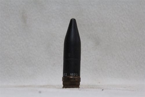 20mm Vulcan AP projectile, M-95, black, Price Each