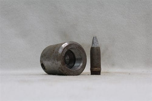 20mm Vulcan muzzle end cap for fuse type cannon (includes 500 grade 3 projectiles), Price Each