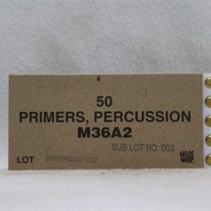 20mm Vulcan (also fits 30mm Vulcan) CCI mfg., percussion primers, M-36A2, box of 50