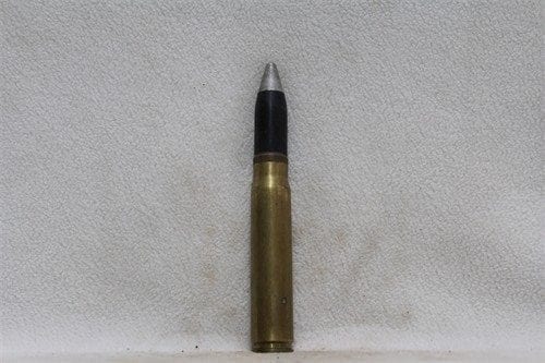 20mm M21A1 (Hispano?)brass case dummy rounds, as-is, Price Each