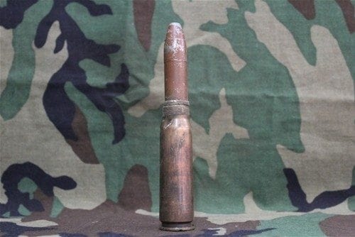 30mm Vulcan GAU-8 projectile made from 20mm brass case and oerlikon projectile, Price Each