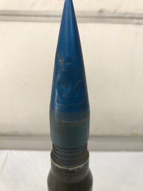 30mm Vulcan GAU-8 Dummy Round, projectile without driving band, Price Each