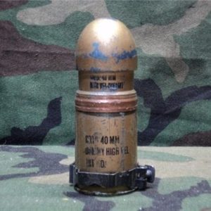 40mm Mark 19-dummy round Unprimed w/link