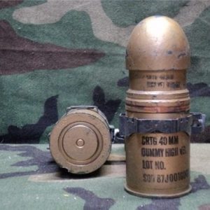 40mm Mark 19 Dummy round with realistic primer