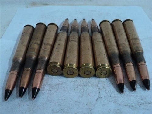 50 cal WWII AP ammo. Original U.S. TW-44 ammo.10 round pack