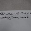 50 cal loading data