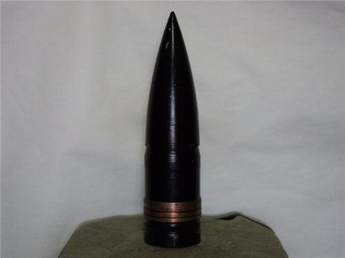 75mm Unfired inert AP projectile