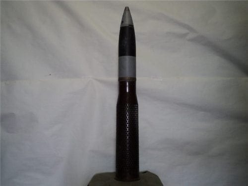 75mm inert recoiless dummy round with inert fuse