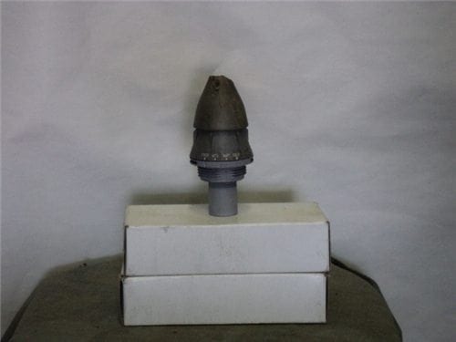 81 mm inert training model-small-nose fuse, practice type. (fair condition) 81MM www.cdvs.us