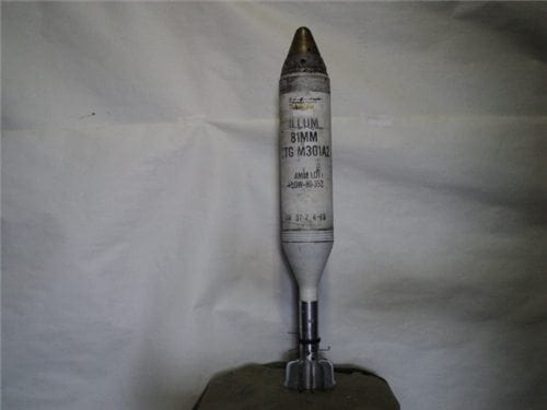 81mm mortar illuminating round