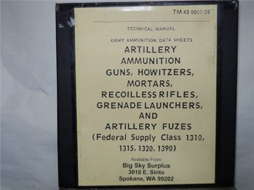 Technical manual. Army ammunition data sheet 37mm and up plus Army ammunition data sheets for mortors, grenade launchers, etc.