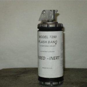 Flash bang, Inert fired with fired fuse, without striker and spoon