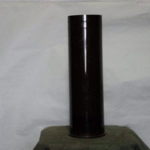105mm Howitzer Lacquered steel case, New, unfired