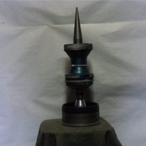 120MM Solid cone stabilized 5,800 FPS long rod penetrator with original aluminum sabot set.