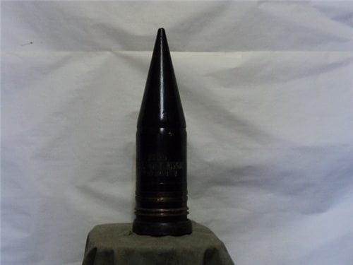 120MM Inert projectile, APT-120G M358E1 (51l lbs) with driving band and rubber seal.