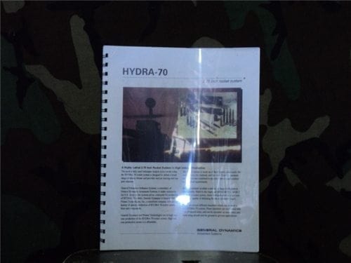 2.75 inch hydra-70 rocket system manual with colored pictures.