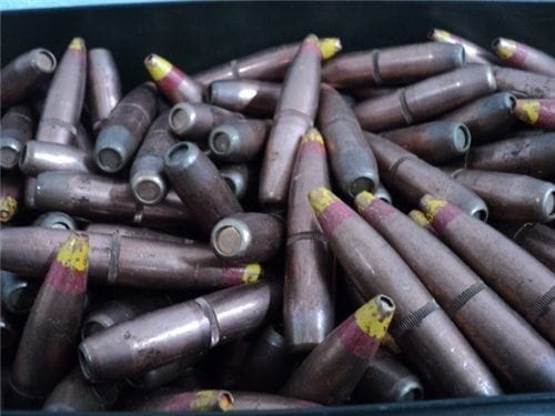50 cal spotter tracer bullet. 500 projectile pack washed and ready to size.