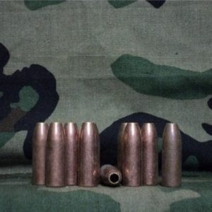 50 cal spotter tracer hollow bullet jackets (inert). 10 projectile pack.
