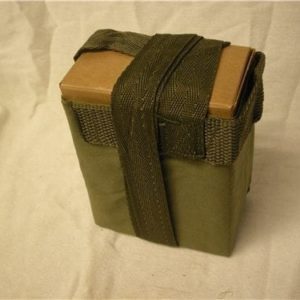 308 M-60 100 Round box and Bandoleers. This pack comes with 12 of the boxes in bandoleers.