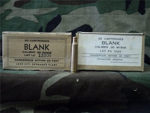 30-06 U.S blanks in 20rd box
