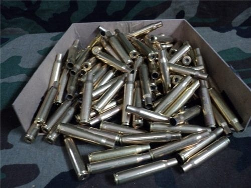 30-06 Military fired brass, 100 case pack.