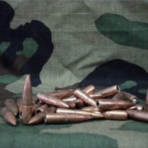 30 Caliber White base tracer bullets. 1000 projectile pack