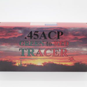 HAPPY VALLEY .45 ACP green to red tracer ammo 45 ACP www.cdvs.us