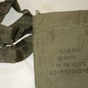 223 M-16/AR-15 4 pocket cloth bandoleer