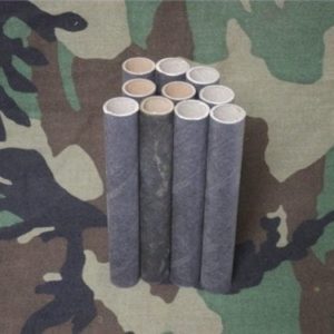 one inch by 6 inch cardboard tubes. Pack of 10