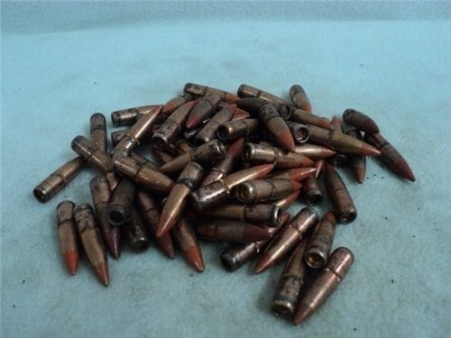 7.62×39 Orange tip tracer bullets.