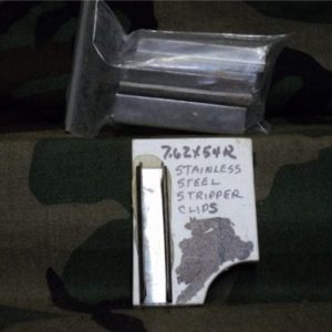 7.62X54R STAINLESS STRIPPER CLIPS. 10 clip pack.