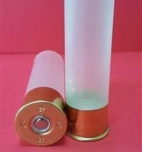 FIOCCHI 12ga 2.75″ 16MM BRASS CLEAR UNSKIVED PRIMED SHOTSHELL HULLS. 500 pack