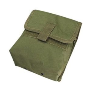 Ammo Pouch, Elastic Slit With Secondary hook and loop Flap – Import Size 7″H x 6.5″W x 3″D Color MultiCam, ACU, Olive Drab,