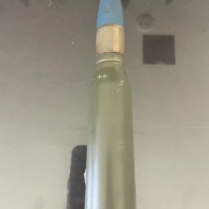 30mm Vulcan GAU-8A Ford/Philco dummy round w/yellow plastic band on proj., Price Each Large Bore www.cdvs.us