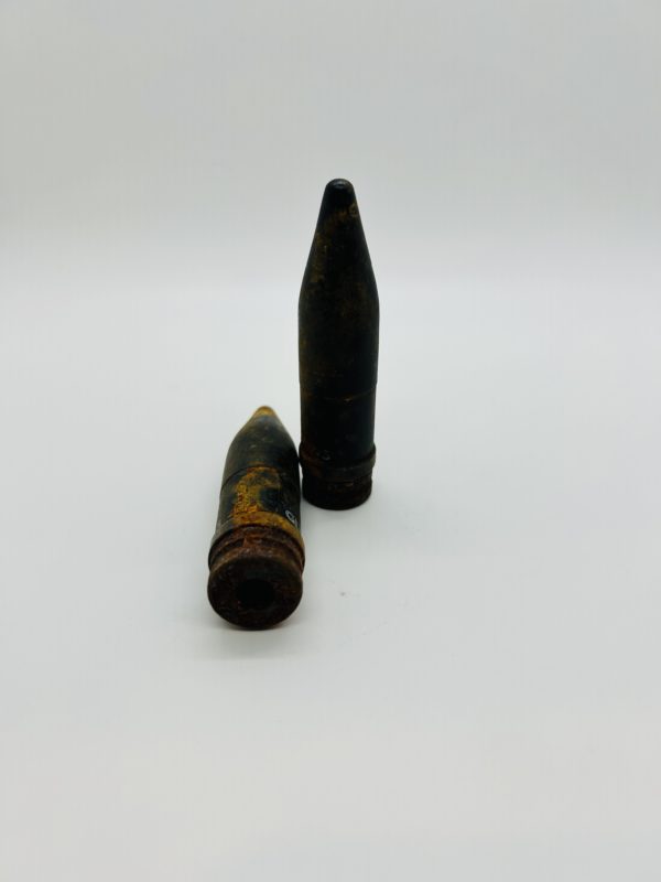 20mm Vulcan AP projectile, M-95, black, Price Each 20MM www.cdvs.us