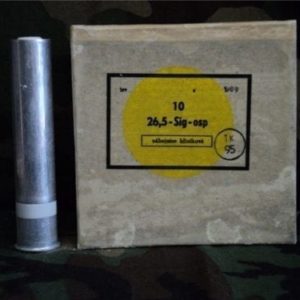 26.5 MM Flares/ White parachute. Comes in box of 10 flares.