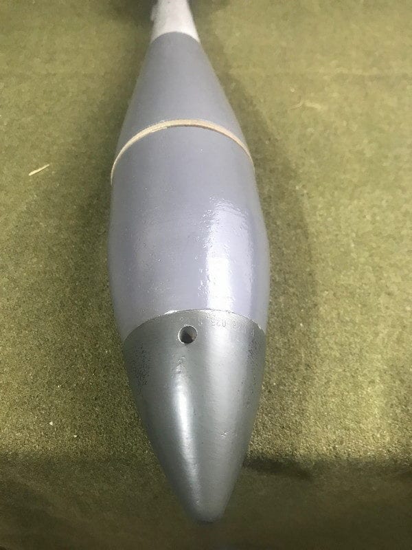 Inert 81MM Mortar with long fins and CP fuze 81MM www.cdvs.us
