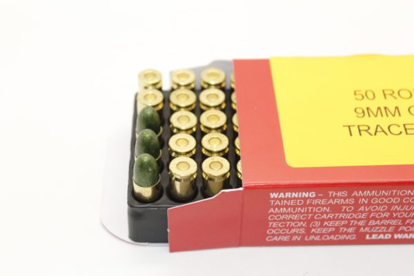 HAPPY VALLEY 9MM Green tracer ammo. 9MM www.cdvs.us