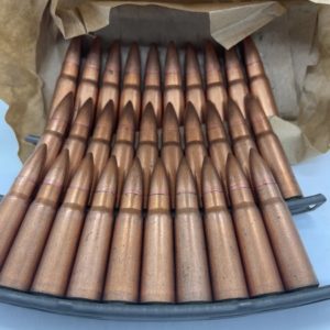 762×39 ammo on stripper clips. 30 rounds total 7.62x39 www.cdvs.us
