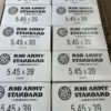 5.45×39 Red Army Standard, 60 GR. Lead Core Steel case Manufactured in Russia. 100 rounds. Ammo www.cdvs.us