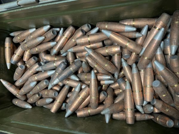 50 cal API  projectiles.  Unsized. 450 projectiles in a free 50 caliber can. 50 Caliber www.cdvs.us