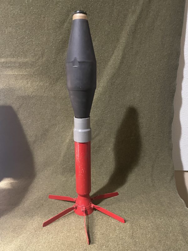 66mm inert law rocket, less nose cone 66MM www.cdvs.us