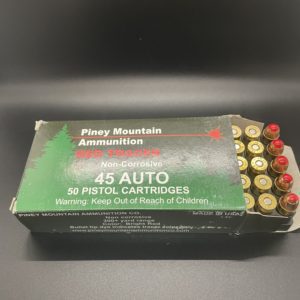 45 ACP Piney Mountain Red Tracer ammo. 50 rounds Tracer Ammo www.cdvs.us