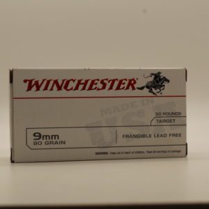 Winchester USA 9mm Luger 90gr Frangible Lead Free Ammunition /50 9MM www.cdvs.us