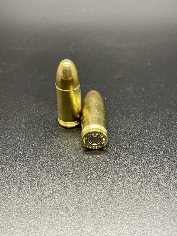 9mm Luger 124 Grain Total Metal Case Brass Cased Centerfire Pistol Ammunition 9MM www.cdvs.us