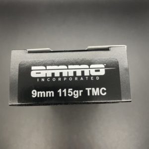 Ammo, Inc. 9 mm Luger 115 gr Total Metal Signature Line. 9MM www.cdvs.us