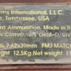 700 Rounds 7.62x39mm FMJ Match Limited Supply www.cdvs.us